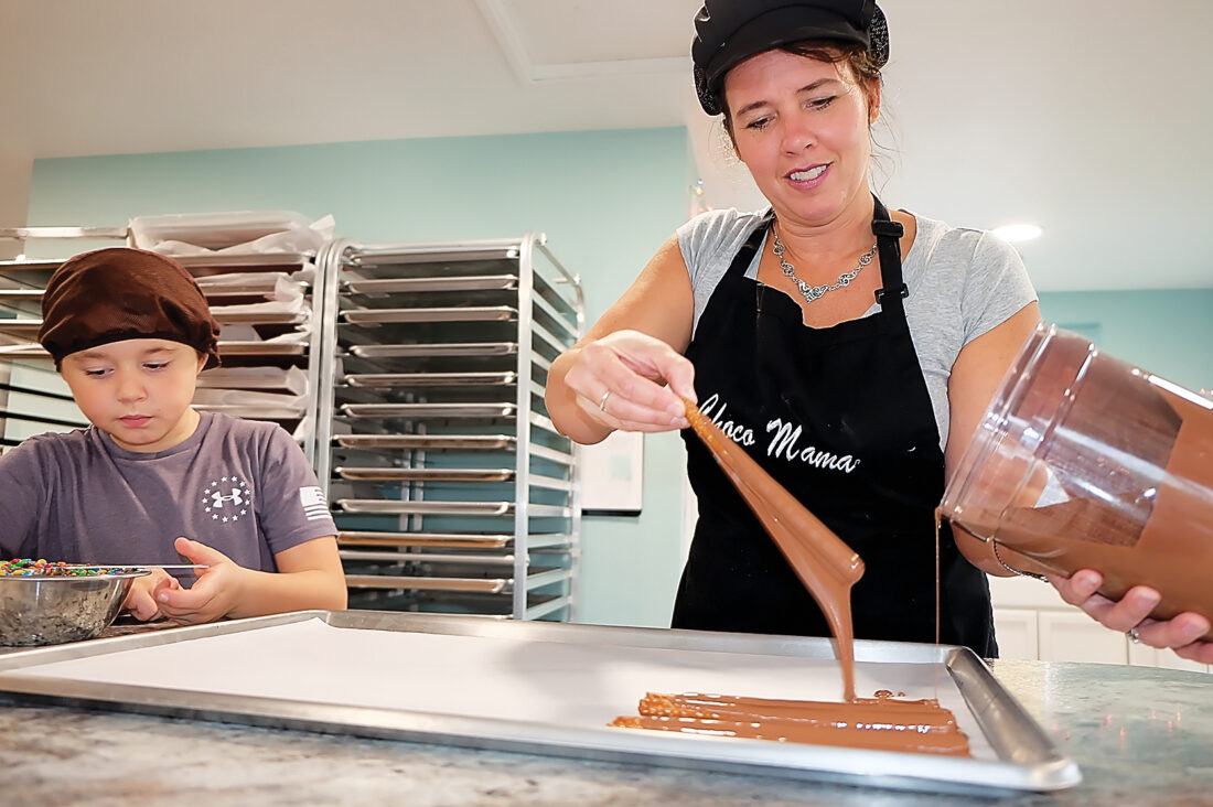 Family matters Single mother of five uses pretzelmaking business to